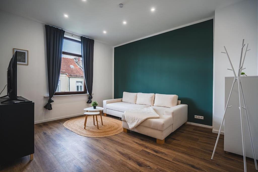 Апартаменты Wohnen Im Fluesseviertel Бремен Экстерьер фото